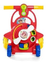 Brinquedo Para Estimular os Primeiros Passos Bebê Aviador Tateti Calesita