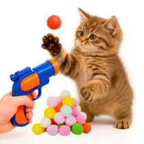 Brinquedo para Gato Cat Sparadote Disparador de Bolinha Bom Amigo C2304 Lançador Interativo Pet Brinquedo para Gato Cat Sparadote Disparador de Bolinha Bom Amigo C2304 Lançador Interativo Pet
