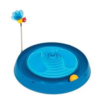 Brinquedo para Gato Catit Play Circuit Ball - Com Raspadinha e Catnip Azul