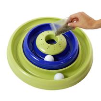 Brinquedo para Gato Coastal Pet Turbo Catnip Hurricane - Trilho Duplo com Bolinhas