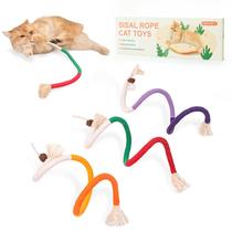 Brinquedo para Gato com Catnip e Sisal Gochanmon - Resistente à Mordidas (Pacote com 3)