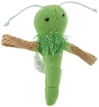 Brinquedo para Gato Hartz Just For Cats - Inseto de Juta com Catnip e Sino