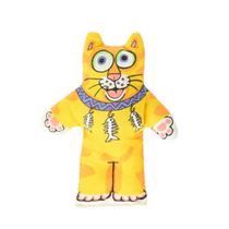 Brinquedo Para Gato Kitten Little Catnip Laranja Fat Cat