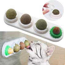 Brinquedo para Gato Malier - Bola de Catnip e Silvervine Comestível