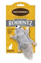 Brinquedo para Gato Ruff & Whiskerz Rodentz Squirrel com Catnip