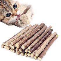 Brinquedo para Gato Ueerdand - 50 Varinhas de Catnip Orgânico e Matatabi