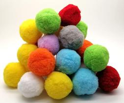 Brinquedo para Gato YuKaba Brisk - 16 Bolinhas Peludas com Catnip (1,8 Polegadas)