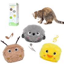 Brinquedo para Gato Zugesify - Bola com Catnip SilverVine (Pacote com 3)