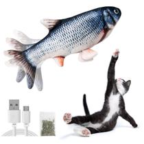 Brinquedo para Gatos Beewarm - Peixe Flopping com Erva-do-Gato