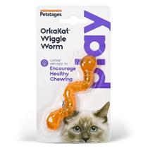 Brinquedo para Gatos com Catnip Orkakat Wiggle Worm - Petstages Brinquedo para Gatos com Catnip Orkakat Wiggle Worm - Petstages
