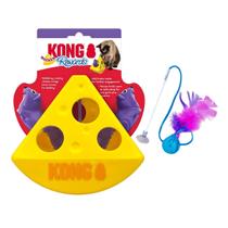 Brinquedo para Gatos Comedouro Premium e Varinha com Ventosa