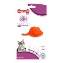 Brinquedo para Gatos Fusão com Catnip Massageia Gengiva Mouse - Odontopet Cat