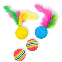 Brinquedo para gatos - Kit Bolas Catnip