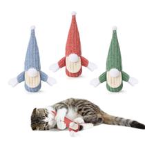 Brinquedo para Gatos Potaroma Papai Noel - com Catnip e Som de Papel Amassado (21cm)