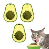 Brinquedo para Gatos SUOXU - Bola de Catnip com Catnip e Silvervine (3 Unidades)