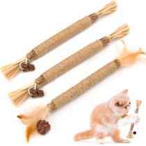 Brinquedo para gatos Yintoper Silvervine Sticks Natural Catnip Chew Toy