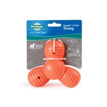 Brinquedo para mastigar para animais de estimação PetSafe Medium Squeak 'N' Treat Troog