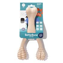 Brinquedo para mastigar para cães BetterBone, totalmente natural, de densidade macia, sem nylon