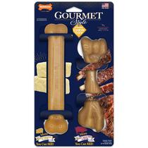 Brinquedo para mastigar para cães Nylabone Gourmet Style Strong Chew, pacote com 2 Brinquedo para mastigar para cães Nylabone Gourmet Style Strong Chew, pacote com 2