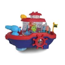 Brinquedo Para Meninas Barco Aquático Com Música E Luzes