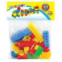 Brinquedo Para Montar Bloquinhos 32 Pecas