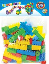 Brinquedo Para Montar Bloquinhos 96 Pecas