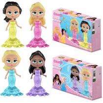 Brinquedo para Montar Boneca Sereia C/02 Unidades (S Brinquedo para Montar Boneca Sereia C/02 Unidades (S