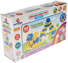 Brinquedo Para Montar Brigada Baby Dog 48Pcs Sort.
