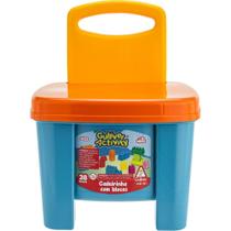 Brinquedo para Montar Cadeira com Blocos 40PEÇAS Brinquedo para Montar Cadeira com Blocos 40PEÇAS