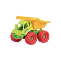 Brinquedo para Montar Caminhão Caçamba com Balde e 8 Blocos Brinquedo para Montar Caminhão Caçamba com Balde e 8 Blocos