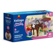 Brinquedo para montar cavalo da princesa 45pcs xalingo