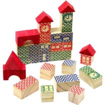 Brinquedo para Montar Futuro Engenheiro 24PC Madeira - Coluna Brinquedo para Montar Futuro Engenheiro 24PC Madeira - Coluna