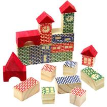 Brinquedo para Montar Futuro Engenheiro 24PC Madeira - Coluna Brinquedo para Montar Futuro Engenheiro 24PC Madeira - Coluna