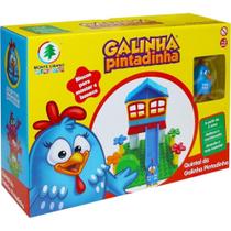 Brinquedo para montar galinha pintadinha quintal - MONTE LIBANO