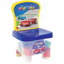 Brinquedo para Montar Kidverte Carros C/28 Pecas