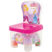 Brinquedo Para Montar Kidverte Princesas C/28 Blocos - GNA Brinquedo Para Montar Kidverte Princesas C/28 Blocos - GNA
