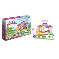 Brinquedo para Montar Lanchonete com 133 Peças - Xalingo 0246.5 Brinquedo para Montar Lanchonete com 133 Peças - Xalingo 0246.5