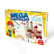 Brinquedo para montar mega construcoes 150 pecas pais e filhos
