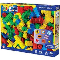 Brinquedo Para Montar Meu Mundo Criativo 96pcs Brinquedo Para Montar Meu Mundo Criativo 96pcs
