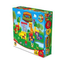 Brinquedo Para Montar Montando Meu Zoologico 48Pcs