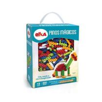 Brinquedo para Montar Pinos Magicos 500 Pecas ELKA 939