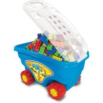 Brinquedo para montar playcar blocos 48pcs grande - GGB PLAST