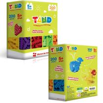 Brinquedo para Montar Tand 200pcs Caixa 2419 - Toyster