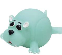 Brinquedo para pet borracha cãobola azul