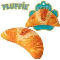 Brinquedo Para Pet Croissant De Pelúcia 18x8x5cm C3b