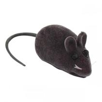 Brinquedo para pet ratinho real com apito