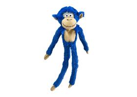 Brinquedo para Pets Macaco Azul de Pelúcia Plushtoys Chalesco