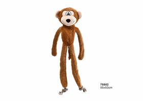 Brinquedo para Pets Macaco de Pelúcia Long Plush Plushtoys Chalesco