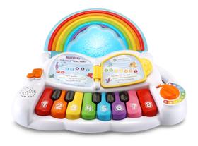 Brinquedo para piano LeapFrog Learn and Groove Rainbow Lights multicolorido Brinquedo para piano LeapFrog Learn and Groove Rainbow Lights multicolorido