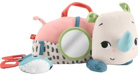 Brinquedo para recém-nascidos Fisher-Price Planet Friends Tummy Time Rhino